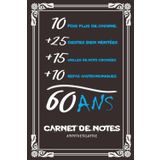 Independently published 60 ans carnet de notes anniversaire: Pour Prendre Des Notes, A Offrir A Un Homme, Femme Qui Fête Ses soixante Ans | Père, Mère, Frère, Sœur, Amis, A5. 101 Pages lignées. (French Edition)