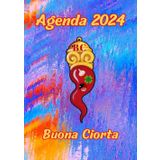 Independently published Agenda 2024 Portafortuna Corno Rosso: 140 pagine - Italiano - Mensile - Settimanale - Registro Password - Dimensione A5