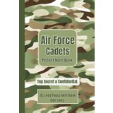 Independently published Air Force Cadets Pocket Note Book: Top Secret & Confidential. 95 Pages, Wide Ruled With Blank Date Lines. Color Interior.