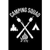 Independently published Camping Squad Funny Bonfire Hiking Mountain Camp Outdoors: Travel Accessories Camping Gear Camper Decor | Dot Grid Journal, Notebook or Organizer | ... book, Scheduler, Task Checklist | 6x9 Inches