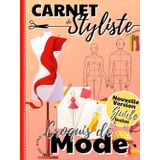 Independently published Carnet de Styliste Croquis de Mode: Plus de 350 silhouettes de mannequins Homme/Femme pour dessiner ses envies de vêtements, idéal pour les... Carnet ... styliste, Cahier de croquis, Création de mode