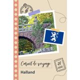 Independently published Carnet de voyage à remplir - Halland: Un journal de voyage amusant pour les couples, hommes et femmes avec un organisateur et planificateur à remplir pour recorder tes vacances en suède.