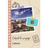 Independently published Carnet de voyage à remplir - Latium: Un journal de voyage amusant pour les couples, hommes et femmes avec un organisateur et planificateur à remplir pour recorder tes vacances en italie.
