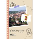 Independently published Carnet de voyage à remplir - Massa: Un journal de voyage amusant pour les couples, hommes et femmes avec un organisateur et planificateur à remplir pour recorder tes vacances en italie.