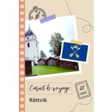 Independently published Carnet de voyage à remplir - Rättvik: Un journal de voyage amusant pour les couples, hommes et femmes avec un organisateur et planificateur à remplir pour recorder tes vacances en suède.