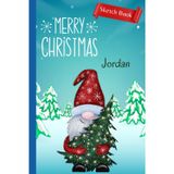 Independently published Merry Christmas, Jordan: Christmas Sketch Book | Personalized Gift for Jordan | Stocking Stuffer | Sketch Book, Blank Coloring Book | Personalized ... | Kid Who Likes Art (6x9 inch, 120 pages)