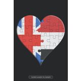Independently published Planner: British Yemeni Flag United Heart Jigsaw Puzzle Flags Of Great Britain Yemen