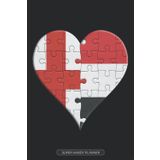 Independently published Planner: English Yemeni Flag United Heart Jigsaw Puzzle Flags Of England Yemen