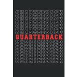 Independently published Quaterback in red: Dot Grid Jounal ToDo Exercise Book or Diary 6" x 9" (15.24 x 22.86 cm) 120 pages