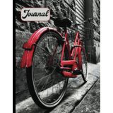 Independently published Red Vintage Bicycle Journal