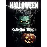 Independently published Sketchbook for Kids Halloween for drawing, doodling and experiment calligraphy 8,25 x 11 inches