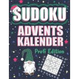 Independently published Sudoku Adventskalender für Profis: Täglich drei Sudoku Rätsel für die Adventstage bis Heiligabend von schwer bis extrem schwer. Weihnachtliches Design inkl. Lösungen (German Edition)