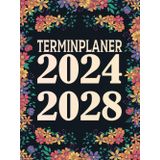 Independently published Terminplaner 2024-2028: Dieser A5-Monatsplaner enthält 60 Monate deutsche Feiertage, Feste, Veranstaltungen, Termine, Kalender und Planer. (German Edition)
