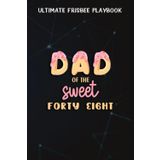 Independently published Ultimate Frisbee Playbook :Mens Dad of Sweet forty eight forty eightth Birthday Matching Family Donut Theme: Gifts for Him:A Simple 6 x 9, 110 Pages ... Teens Players Coaches to Record, Analyze