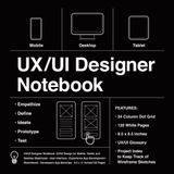 Independently published UX/UI Designer Notebook: UX/UI Design for Mobile, Tablet, and Desktop - Sketchpad - User Interface - Experience App Development - Sketchbook - App ... Format - 8.5 x 8.5 Inches With 120 Pages