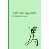 Independently published Workout Log Book: Workout Tracker Log Book for Daily Meals, Weight, Hours Slept, and Workout Activities - Notebook for Men - Black and Green Cover Design