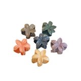 İnDerin Güz Serisi Kadın Lotus Modelli 6'lı Saç Tokası Mandal Toka 8 cm