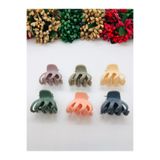 İnDerin Güz Serisi Renkli Küçük Boy Mandal Toka (3 cm)