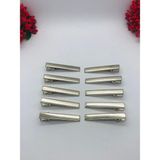 İnderin Metal Pens Toka 10 Adet-Timsah Toka 4,5 cm Hand Made Toka Yapımı