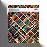 Indian Design 3’lü 20x20 cm Tam Dijital İpek Baskılı Mikrofiber Gözlük Temizleme Bezi