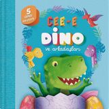 İndigo Çocuk Cee-E Dino ve Arkadaşları Pop-Up Kitabı 0-2 Yaş Kolektif Yazarlı Ciltli Eğlenceli Kitap