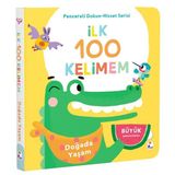 İndigo Çocuk Ilk 100 Kelimem - Doğada Yaşam - Pencereli Dokun - Hisset Serisi
