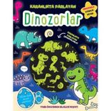 İndigo Çocuk Karanlıkta Parlayan Kitaplar - Dinozorlar (Parlayan Çıkartmalar) - Lisa Regan