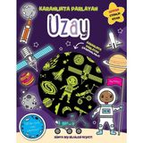 İndigo Çocuk Karanlıkta Parlayan Kitaplar - Uzay (Parlayan Çıkartmalar) - Lisa Regan