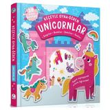 İndigo Çocuk Keçeyle Oyna - Öğren Unicornlar - Alice Barker Ciltli Eğitici Kitap 3-6 Yaş Aralığı