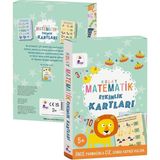 İndigo Çocuk Kolay Matematik Etkinlik Kartları Yazar: Kolektif 3 - 5 Yaş Ciltli ve Kutulu Eğitici Kitaplar