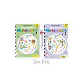 İndigo Çocuk Küçük Dahiler Etkinliklerle Matematik 6-7 yaş (2 Kitap), CAPRİCE TÜKENMEZ KALEM HEDİYELİ