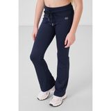 Indigo Esnek Standart Fit Basic Performans Ispanyol Paça Kız Çocuk Tayt - 75193 - İndigo - 14 - 15 Yaş