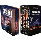 İndigo Kitap 3391 Km Film Özel Baskı Ciltli ve Karantina Serisi Seti-5 Kitap Takım- Ciltli Kutulu (Beyza Alkoç) 2'li Set