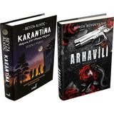 İndigo Kitap Arhavili 1: Medcezir Ciltli ve Karantina 5 Ciltli Beyza Alkoç 2li Set