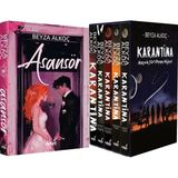 İndigo Kitap Asansör Ciltli ve Karantina Serisi Seti-5 Kitap Takım- Ciltli Kutulu (Beyza Alkoç) 2'li Set