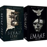 İndigo Kitap Beyaz Leke 1 Mahkumiyet Karton Kapak ve Emare Maske Karton Kapak (Aslı Arslan) 2'li Set