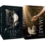 İndigo Kitap Beyaz Leke 2 Özgürlük Karton Kapak ve Emare Pusula Karton Kapak (Aslı Arslan) 2'li Set