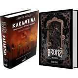 İndigo Kitap Bronz 4 Mecnun Ciltli ve Karantina 3 Ciltli Beyza Alkoç 2li Set