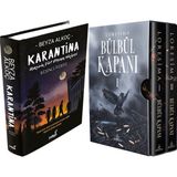 İndigo Kitap Bülbül Kapanı 1 ve Bülbül Kapanı 2 Ikili Kutu - Yan Boyalı ve Karantina 5 Ciltli Beyza Alkoç 2li Set