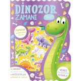 İndigo Kitap Dinozor Zamanı - Çıkartmalı Aktivite Kitabı