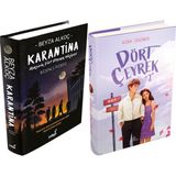 İndigo Kitap Dört Çeyrek 2 Ciltli ve Karantina 5 Ciltli Beyza Alkoç 2li Set