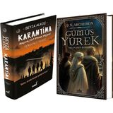 İndigo Kitap Gümüş Yürek 3: Yolun Son Şarkısı Ciltli ve Karantina 4 Ciltli Beyza Alkoç 2li Set