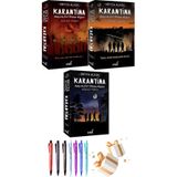 İndigo Kitap İndigo Karantina 3 - Karantina 4 ve Karantina 5 Beyza Alkoç 3lü Set + Faber Econ Kalem Hediyeli
