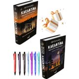İndigo Kitap İndigo Karantina 4 - Karantina 5 Ciltli Beyza Alkoç 2li Set + Faber Castell Econ Kalem Hediyeli