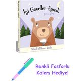 İndigo Kitap Iyi Geceler Ayıcık - Sihirli El Feneri Kitabı (Ciltli) + Fosforlu Kalem Hediye - Hayır