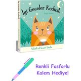 İndigo Kitap Iyi Geceler Kedicik - Sihirli El Feneri Kitabı (Ciltli) + Fosforlu Kalem Hediye - Hayır