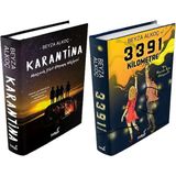 İndigo Kitap Karantina 1 Ciltli ve 3391 Kilometre Ciltli (Beyza Alkoç) 2'li Set