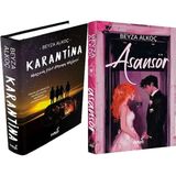 İndigo Kitap Karantina 1 Ciltli ve Asansör Ciltli (Beyza Alkoç) 2'li Set