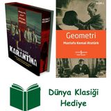 İndigo Kitap Karantina 1. Perde - Film Özel Baskı (Ciltli) + Geometri + Dünya Klasiği Hediye - Hayır