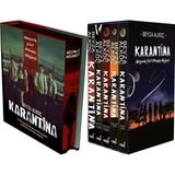 İndigo Kitap Karantina 1. Perde Film Özel Baskı Ciltli ve Karantina Serisi Seti-5 Kitap Takım- Ciltli Kutulu (Beyza Alkoç) 2'li Set